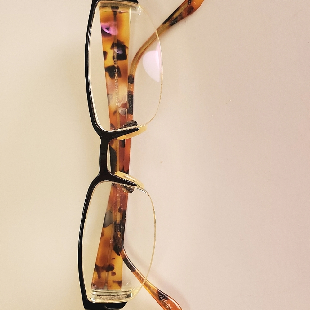 BCBG Max Axria Top Frame Tortoiseshell Glasses - Picture 10 of 10